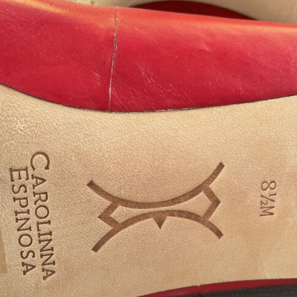 Carolinna Espinosa Leather Pumps - Picture 9 of 10